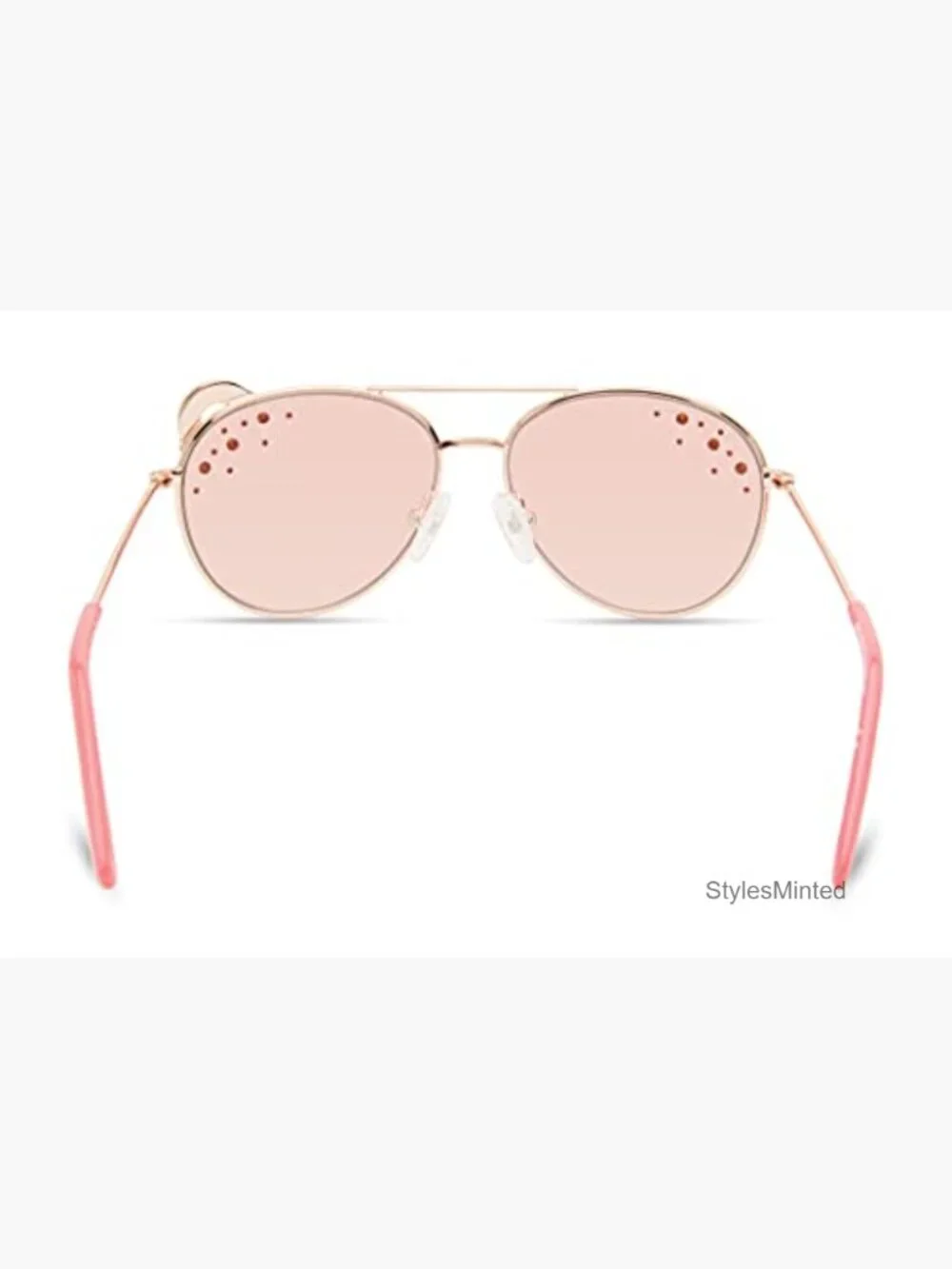 Girls Pilot Sunglasses UV Protection Metal Frame